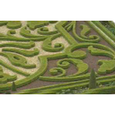 Näita Parterre de borderie – parterpeenrad ainult pukspuust pilti